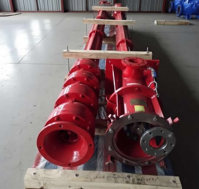 Installation and Operation Specification for Vertical Submerged Multistage Long-shaft Deep-well fiere turbine pumps