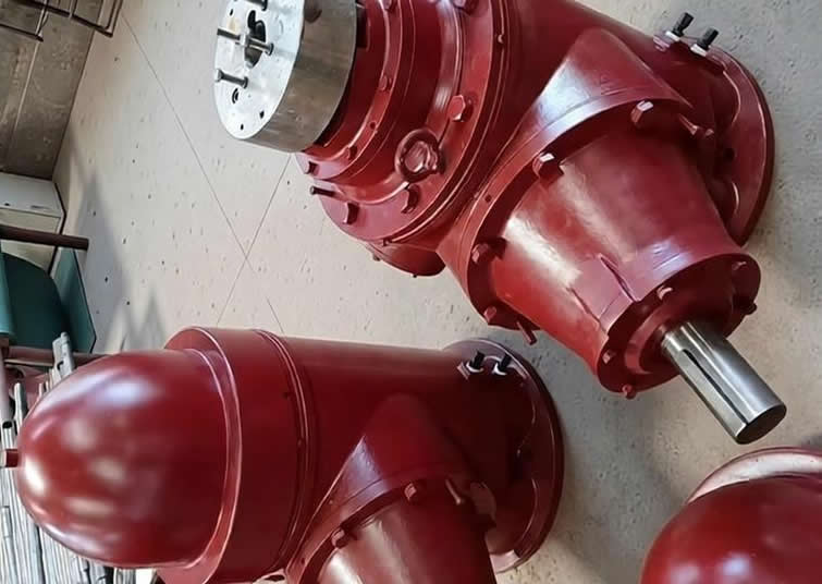Case analysis of H series right-angle gearboxes in industrial wastewater treatment industry Case analysis of H series right-angle gearboxes in industrial wastewater treatment industry