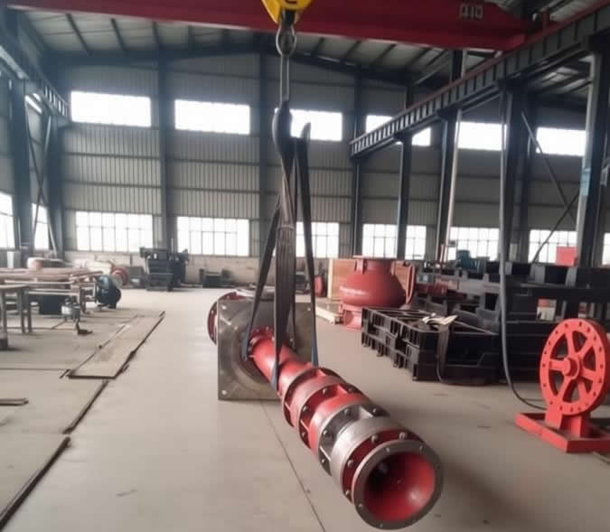 Design principle and application maintenance of vertical submersible multi-stage long shaft turbine pumps