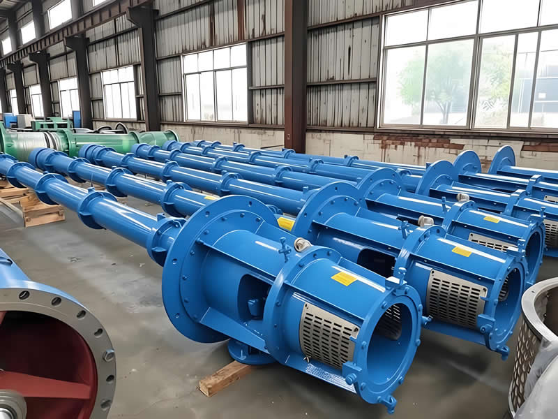How do manufacturers of vertical multi-stage long axis submersible turbine pumps respond to fluctuations in stainless steel prices?