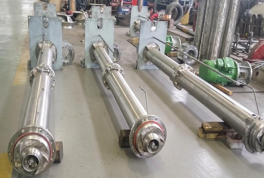 Detailed application of vertical long axis suspended semi submersible sump pump in the treatment of printing and dyeing/papermaking wastewater Detailed application of vertical long axis suspended semi submersible sump pump in the treatment of printing and dyeing/papermaking wastewater
