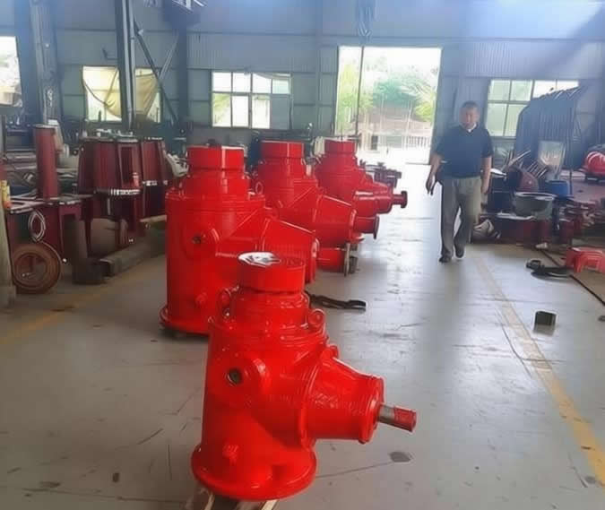 Successful case of H-series right angle gearbox on offshore platforms