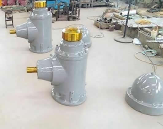 Structural characteristics of H-series right angle gearboxes