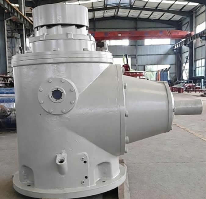 Case study of H-series right angle gearbox for condensate water system driven by steam turbine