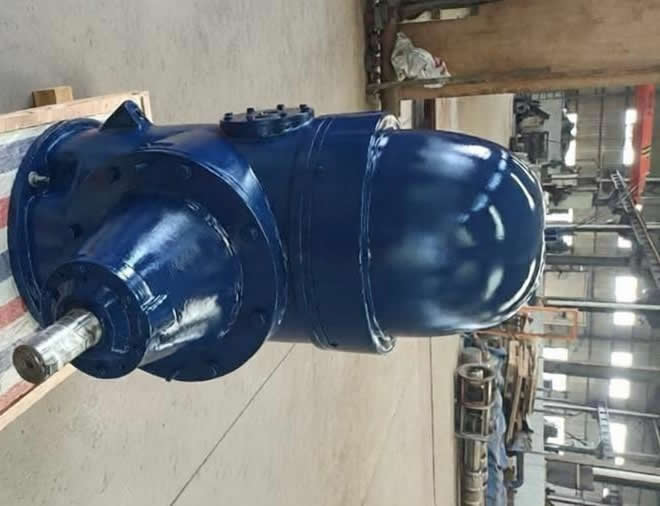Case study of H-series right angle gearboxes for turbine driven condensate water system Case study of H-series right angle gearboxes for turbine driven condensate water system