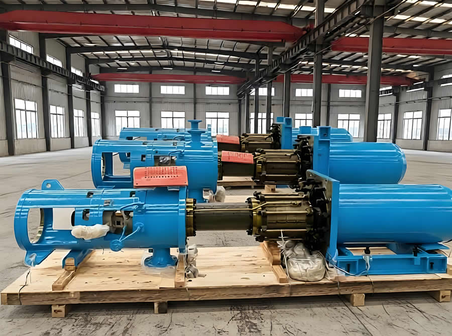 Vertical multi-stage drum bag type Canned condensate turbine pumps (barrel-type condensate pump) album