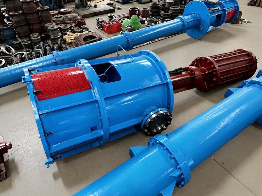 Vertical multi-stage drum bag type Canned condensate turbine pumps (barrel-type condensate pump) album