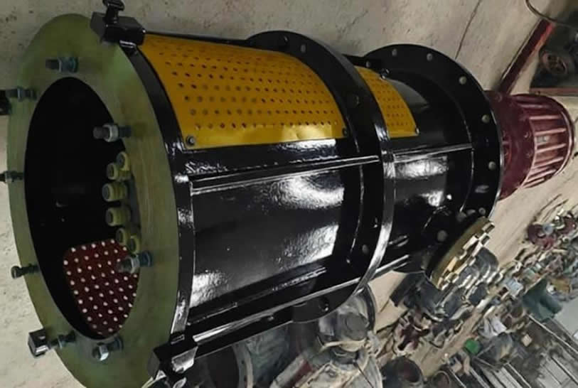 Vertical multi-stage drum bag type Canned condensate turbine pumps (barrel-type condensate pump) album
