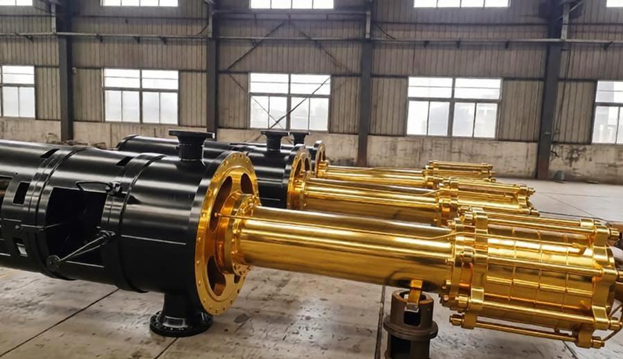 Vertical multi-stage drum bag type Canned condensate turbine pumps (barrel-type condensate pump) album Vertical multi-stage drum bag type Canned condensate turbine pumps (barrel-type condensate pump) album