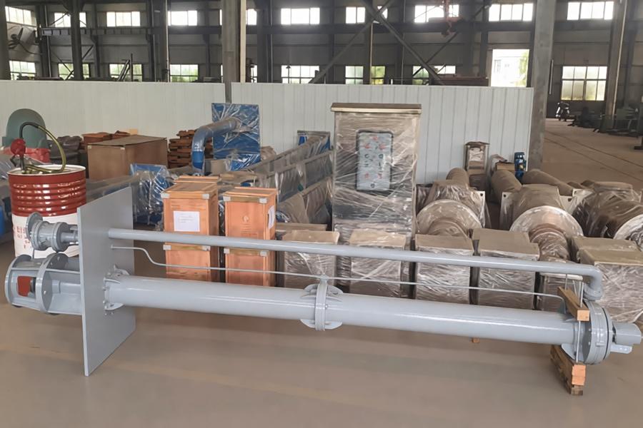 Wear resistant and corrosion-resistant vertical long shaft semi submersible suspended sump sewage pump album Wear resistant and corrosion-resistant vertical long shaft semi submersible suspended sump sewage pump album