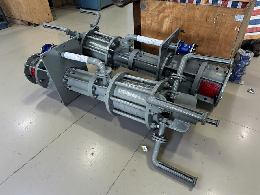 Vertical long axis semi submersible multi suction head multi-stage sump sewage pumps album Vertical long axis semi submersible multi suction head multi-stage sump sewage pumps album