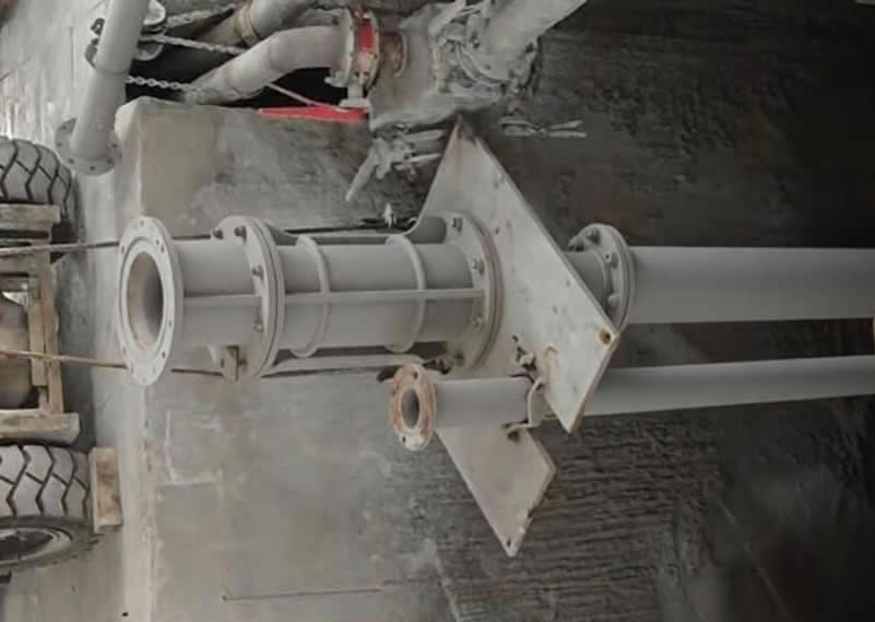 Wear resistant and corrosion-resistant vertical long shaft semi submersible suspended sump sewage pump album
