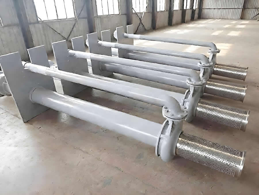 Stainless steel (including duplex steel) vertical long shaft suspended semi submersible sump sewage pump album