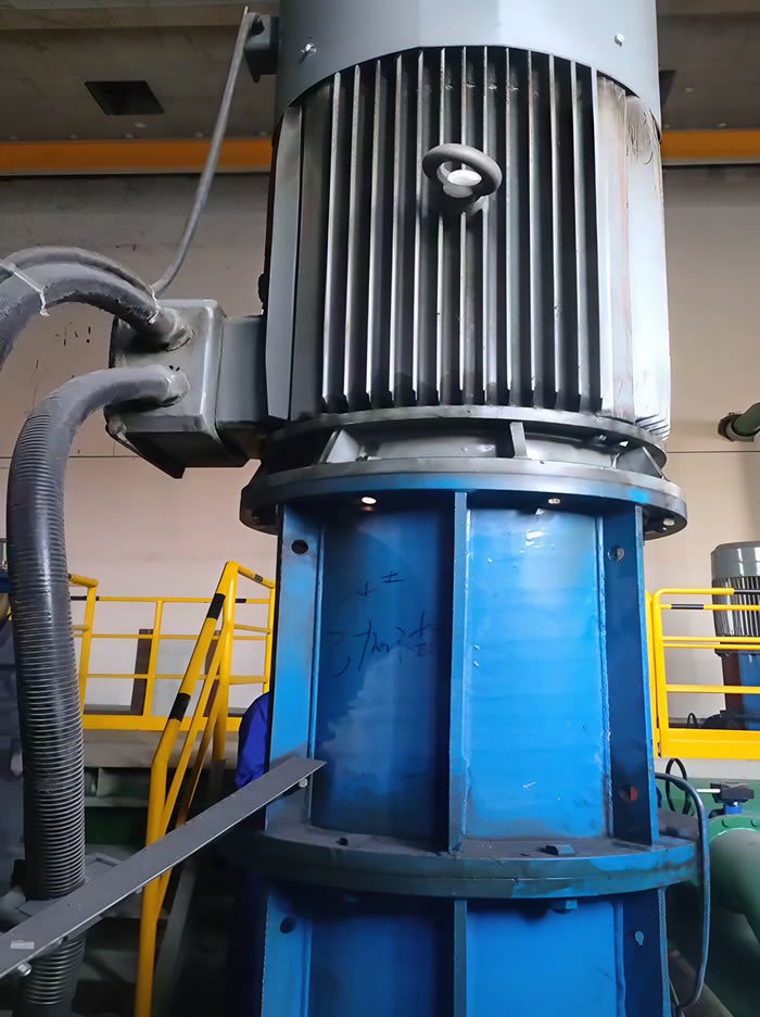 Tianjin Xiangyu Aluminum Industry Circulating Water Pump Station Project purchases vertical multi-stage long shaft semi submersible turbine pump as the core circulating water supply equipment