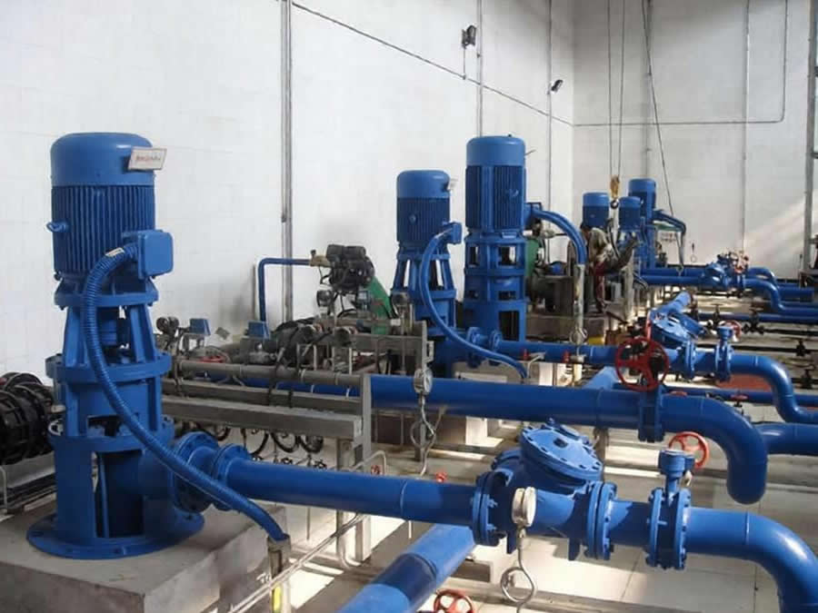 Jiangxi Datang International has purchased multiple 150JLTDN125-180 vertical multi-stage turbine pumps and 80PWDDFL series multi suction sewage collection sump pumps.​