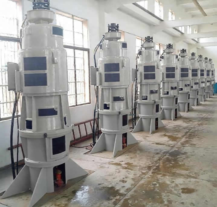 Xiangzhong Electromechanical Equipment Technology Purchase multiple LC vertical multi-stage long shaft semi submersible deep well turbine pumps from Hunan Perfect Industry