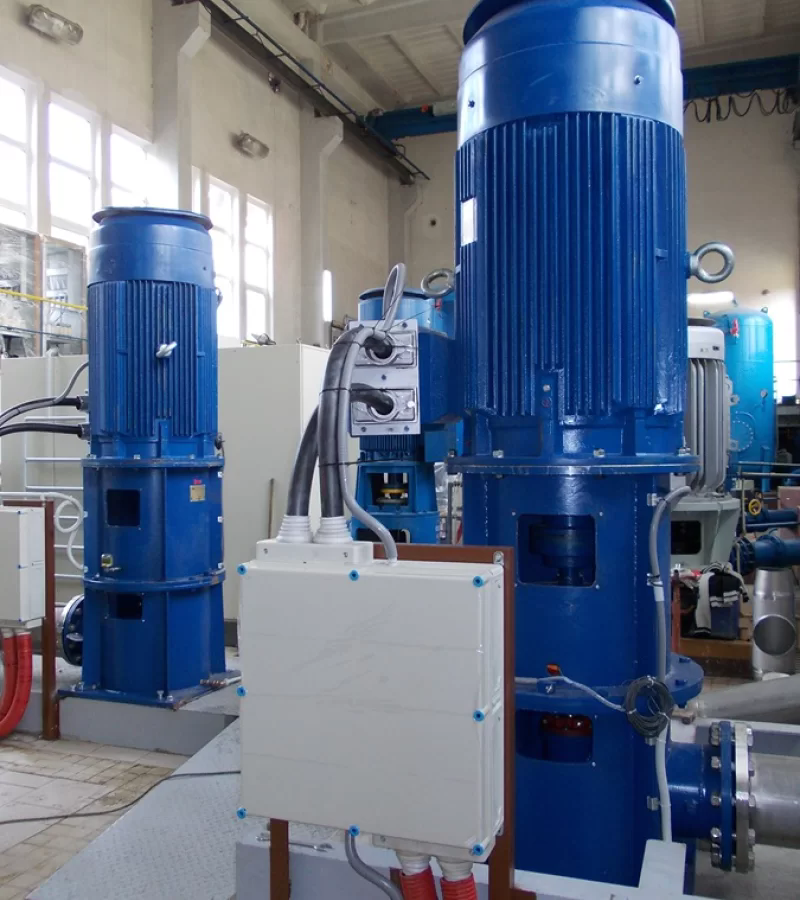 Anhui Ryan purchases multiple 250VTC vertical multi-stage long shaft semi submersible deep well turbine pumps from Hunan Perfect Industry Co.,Ltd.