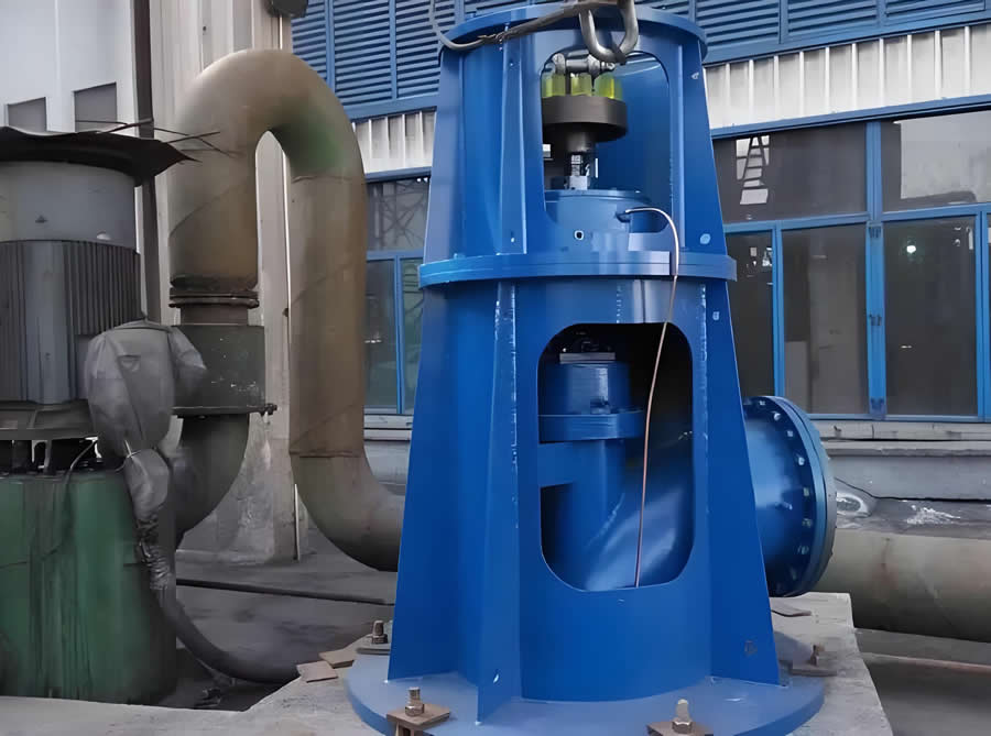 Jiangsu Haonai purchases multiple high lift vertical multi-stage long shaft semi submersible deep well turbine pumps from Hunan Perfect Industry Co.,Ltd.